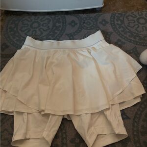 White lululemon skirt